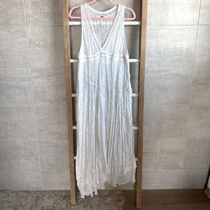 Free people flowy lace dress